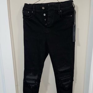 Women MX1 black amiri jeans